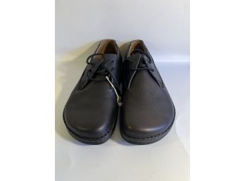 Brand New Birkenstock Memphis, Leather Black, Size M13 (made In Germany)