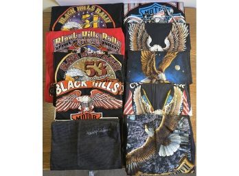 Assortment Of Harley Davidson Designed Shirts, Size XL In Men (10 Total)