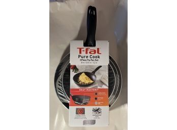 T-FAL Pure Cook 3 Piece Fry Pan Set (8in / 9.5in / 12in)