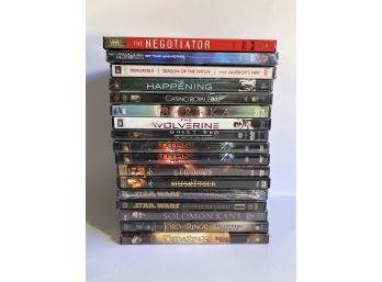 Assortment Of Sci-Fi And Action Movie DVDs (17 Total)