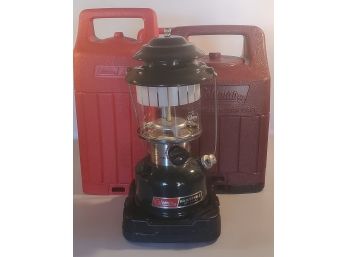 Three Coleman Propane Lanterns, Each With Hard Case-(GREAT Condition)