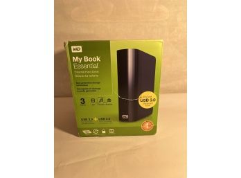 WD My Book Essential External Hard Drive (3TB)