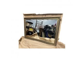 Gold-colored Framed Mirror 52.5x 34.5