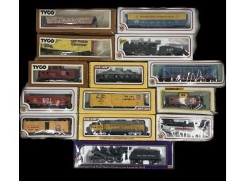 Collection Of Trains From International Hobby Corp., Bachmann Ho Scale Electric Trains, Life-like And TYCO(14)