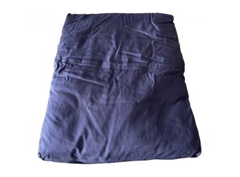 Navy Blue Cotton Zabuton Mats-pack Of 4