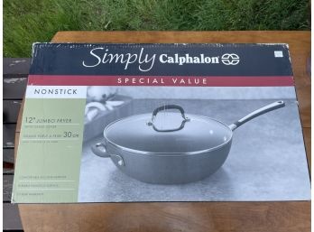 Simply Calphalon 12 In Nonstick Jumbo Fryer-new In Box