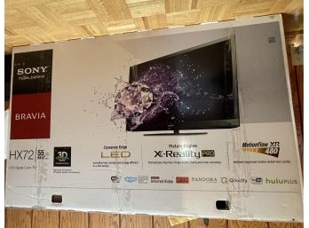 Sony Bravia TV 3D 55' 2011 - Not New, But In Original Box - Untested