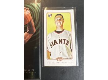 Buster Posey Rookie MINI, Baseball Caramels, Topps,