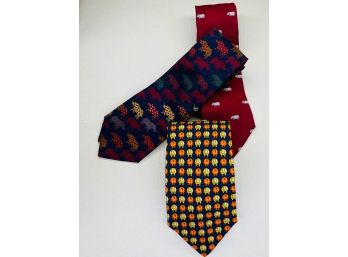 Beaufort, Kent & Curwen, J Press Silk Neckties
