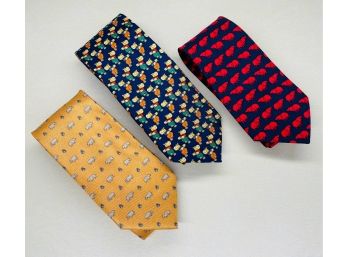 Burberry, Italian, Silk Neckties