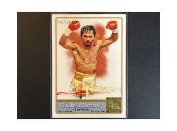Manny Paquiao The Worlds Champions.  Topps Card 262