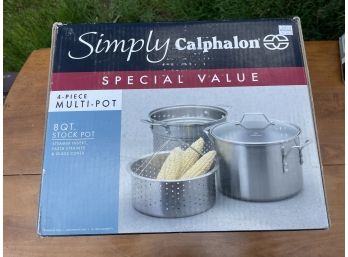 Simply Calphalon 4 Piece Multi-pot- New In Box