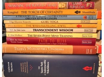 Tibetan Coloring Book, The Spirit Of Tibet, The Four-themed Precious Garland And More Buddist Themed Titles