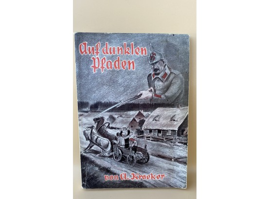 Rare 1933 German Publication Of Auf Dunklen Pfaden