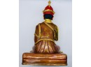 Guru Padmasambhava Tibetan Buddhist Statue, Large, Weight 9lb 2oz