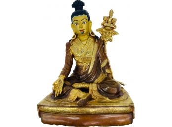 Deity Tibetan Buddhist Statue, Weighs 2 Pounds 15.8 Ounces