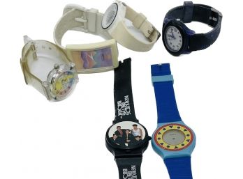 Novelty Watches - Timex, Awatch, Tweedy Bird, Arbitron, New Kids On The Block, And More