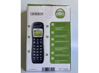 Uniden DigitalDect 6.0, Caller ID Cordless Phone, Dect 1363BK