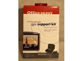 Office Depot GPS Support Kit (2 Part Carrying Case & Dual Power Adapter)
