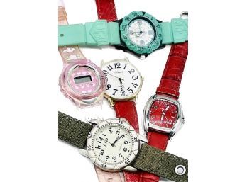 Novelty Watches, Untested, Progue, Hello Kitty, Newport, LA Gear, LTD