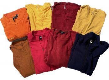 Mens Size XL Shirts And Warm Layers. Includes Starter, Fruit Of The Loom, Structure And More!