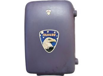 Shangdu Purple Hard Case Luggage - Locks. Keys Inside. 18x25x12