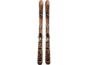Atomic Savage Ti 177 Mountain Skis With Marker Squire Bindings- Skis Are 69 Inches Long, Made In Austria.