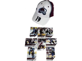 Joe Sakik #19 Colorado Avalanche Numbered Hat NEW With Tags And Team Collectible Cards