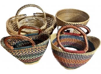 Colorful Baskets Assortment
