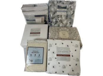 Noble Excellence Villa Full/queen Duvet Cover, Flannel From Portugal Queen Sheet Set, Charisma Queen Sheets