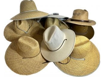 Assortment Of Western And Sun Hats Various Sizes As Pictured
