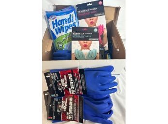 Clorox Handi Wipes Multi-use Reusable Gloves, Casabella Waterblock Gloves, Grease Monkey Pro-cleaning Gloves