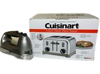 KitchenAid 9-speed Mixer, Cuisinart 4-slice Classic Metal Toaster