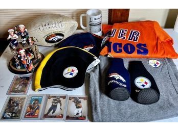 Broncos And Steelers Memorabilia