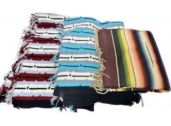 Colorful Southwestern Style Blankets (3)