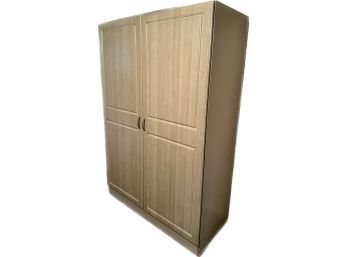 Light Wood Armoire, 70Hx47Lx20.5W