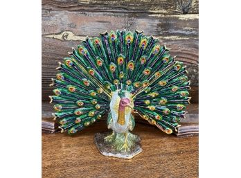 Unique Magnetic Peacock Figurine