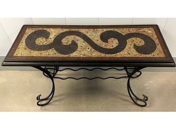 Tiled Wine Table 49x31