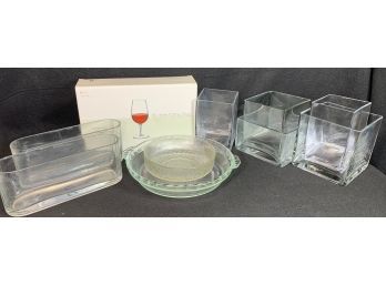 Luigi Bormioli ISO Wine Tasting Glasses 10 1/4 OZ. , Clear Glass Dishes
