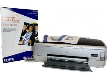 Epson Stylus Photo R2400 Printer, Premium Photo Paper Glossy And Semi-glossy