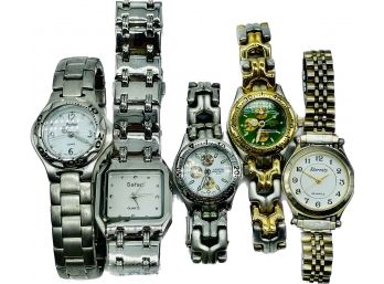 Vintage Ladies Watches, Silvertone, Goldtone - Safari, Geneva, Eternity, Pollini