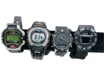 Sport Watches, Rubber Wrist Bands. Untested. Armitron, Casio