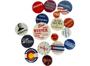 Vintage Political Campaign Buttons
