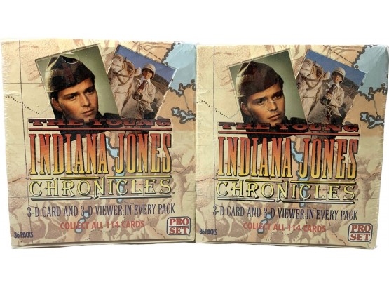 2 - BOXES The Young Indiana Jones Chronicles Cards