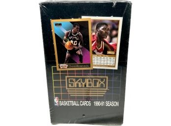 BOX BASKETBALL - Unopened 1990-91 NBA Skybox Basketball Cards                     EstateInventoryServices.com