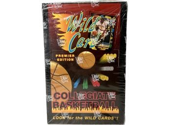 BOX BASKETBALL - Unopened Wild Card Premier Edition Collegiate Basketball