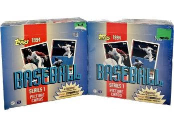 2 BOXES - 1994 Topps Baseball Series 1 Picture Cards
