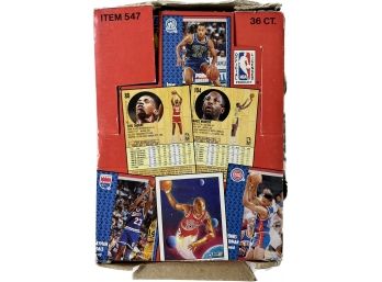 BOX BASKETBALL -1991 Fleer Basketball Player Photo Cards