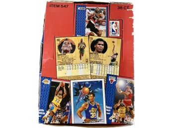 BOX BASKETBALL -1991 Fleer Basketball Player Photo Cards                  EstateInventoryServices.com