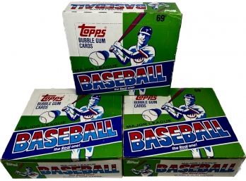 3 BOXES - Topps MLB Baseball Bubble Gum Cards